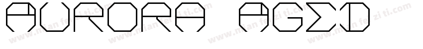 Aurora Aged字体转换